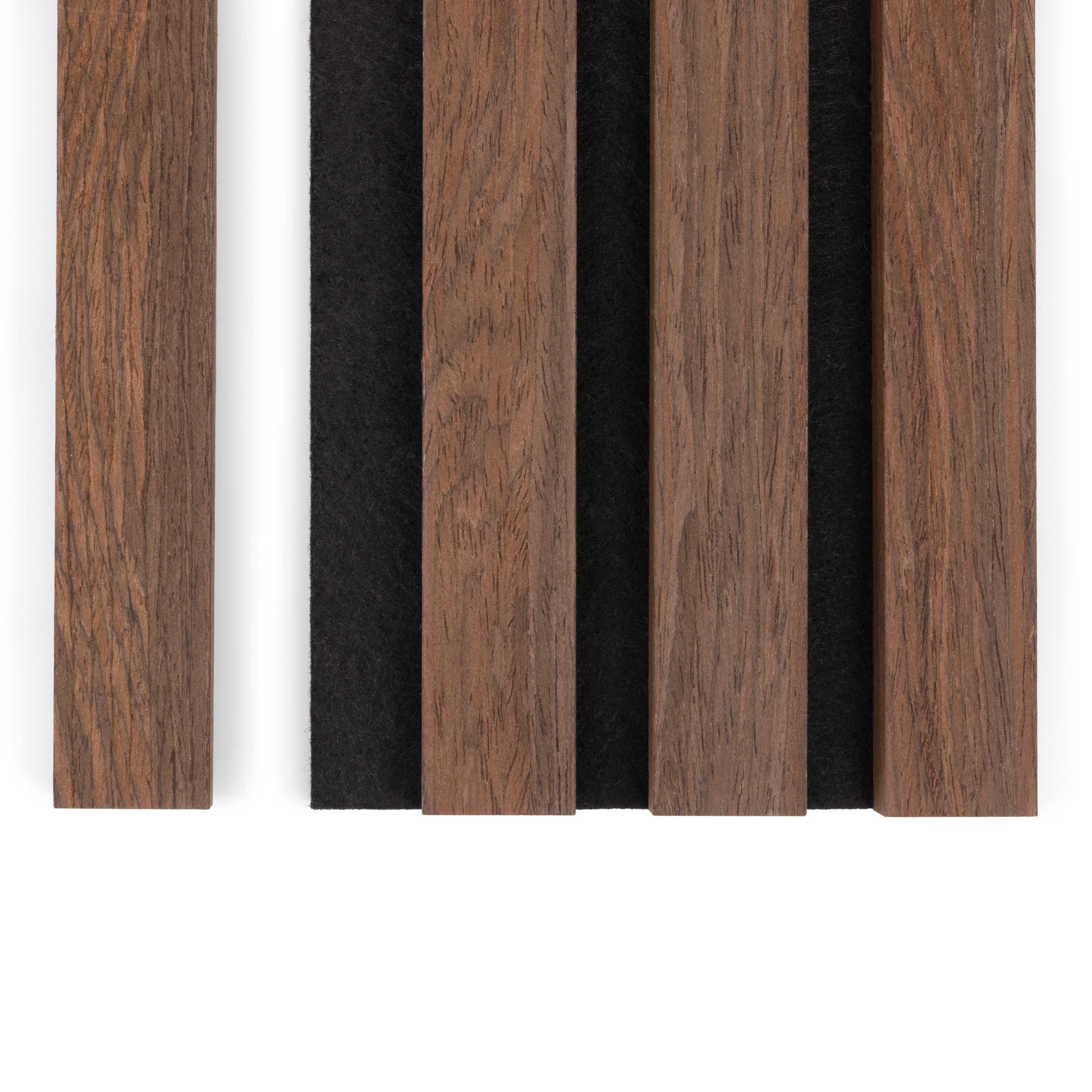 Bande d'extrémité AkuPanel en chêne fumé 260 cm