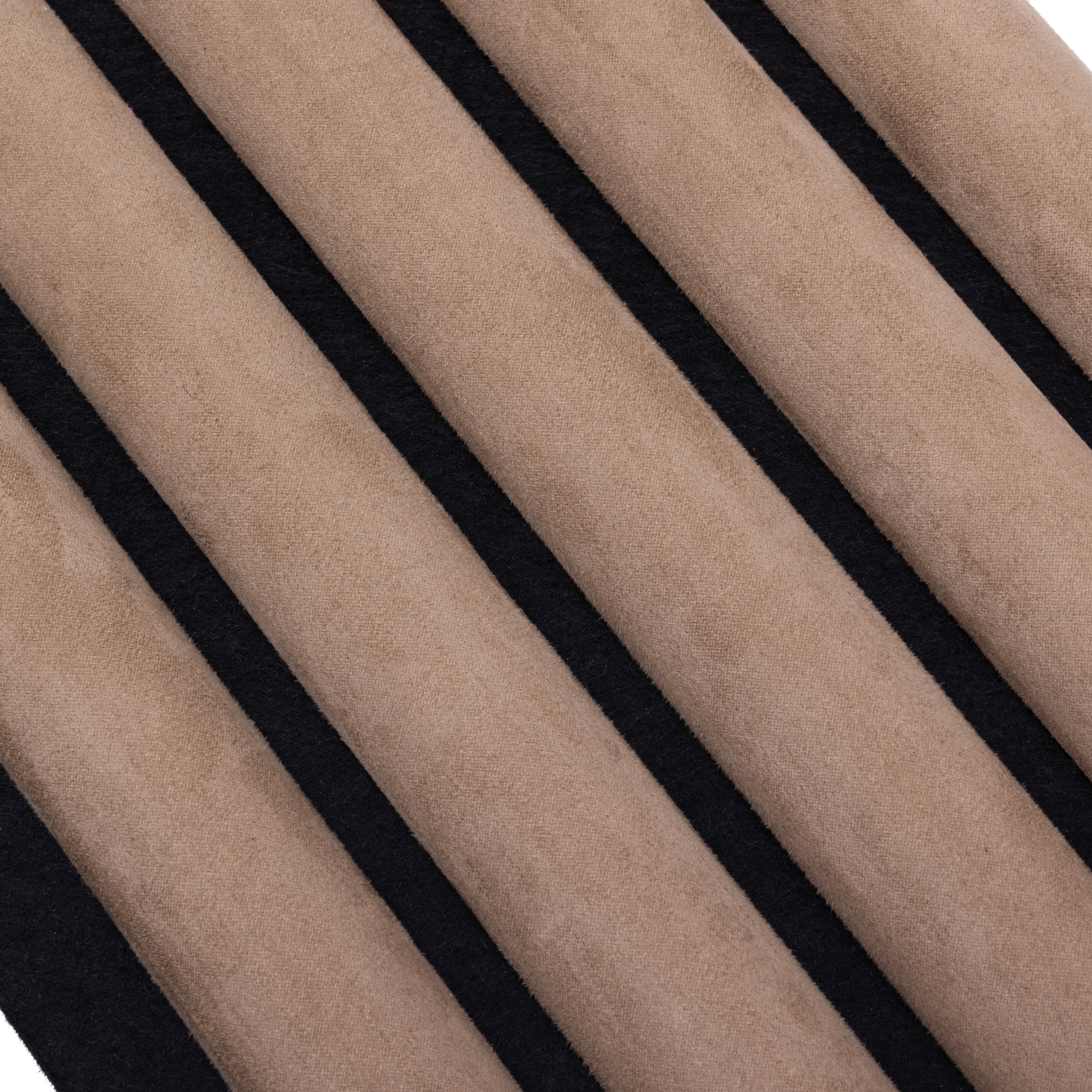 Taupe suede 260x60cm