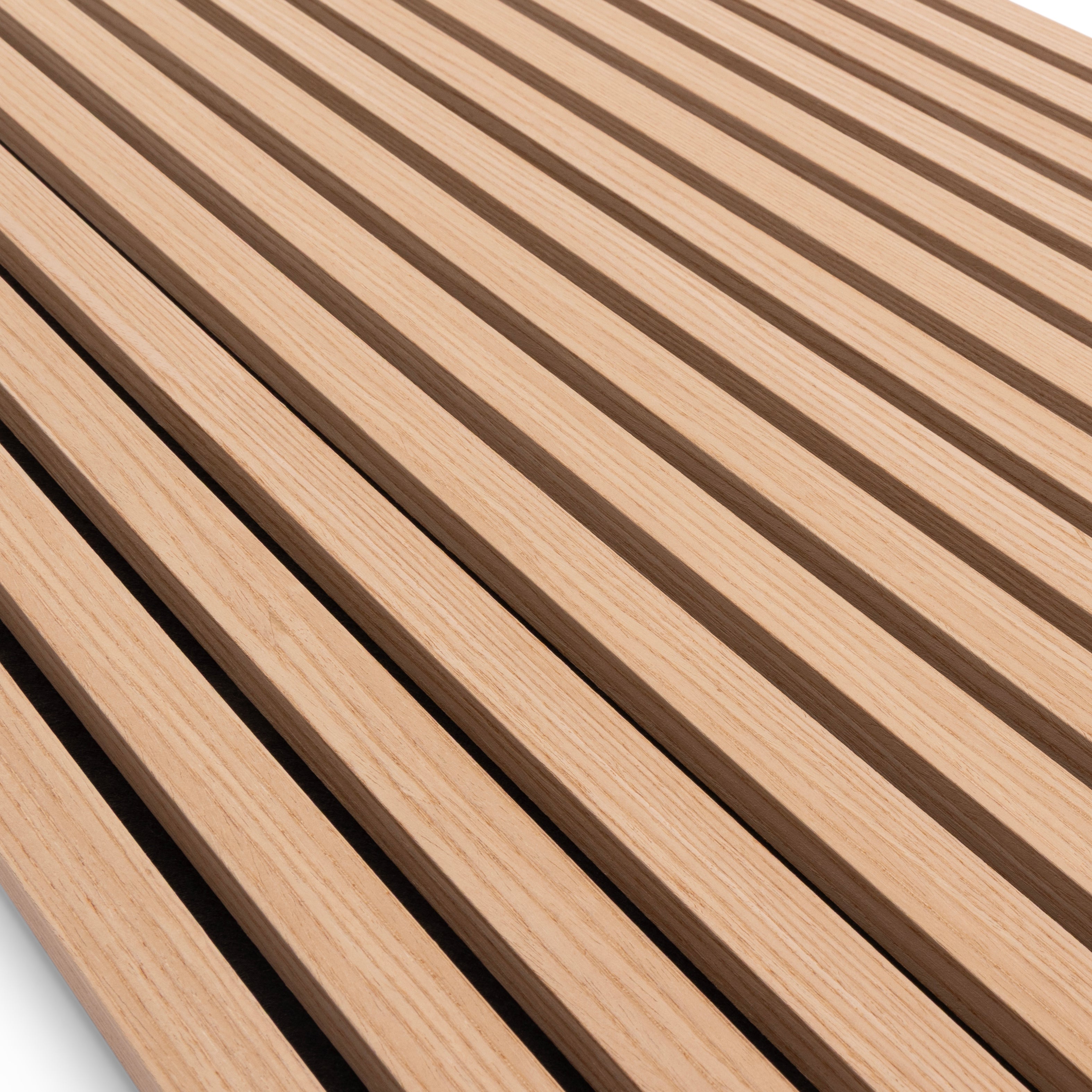 Panneau Akupanel en bois de chêne naturel 260x60 cm