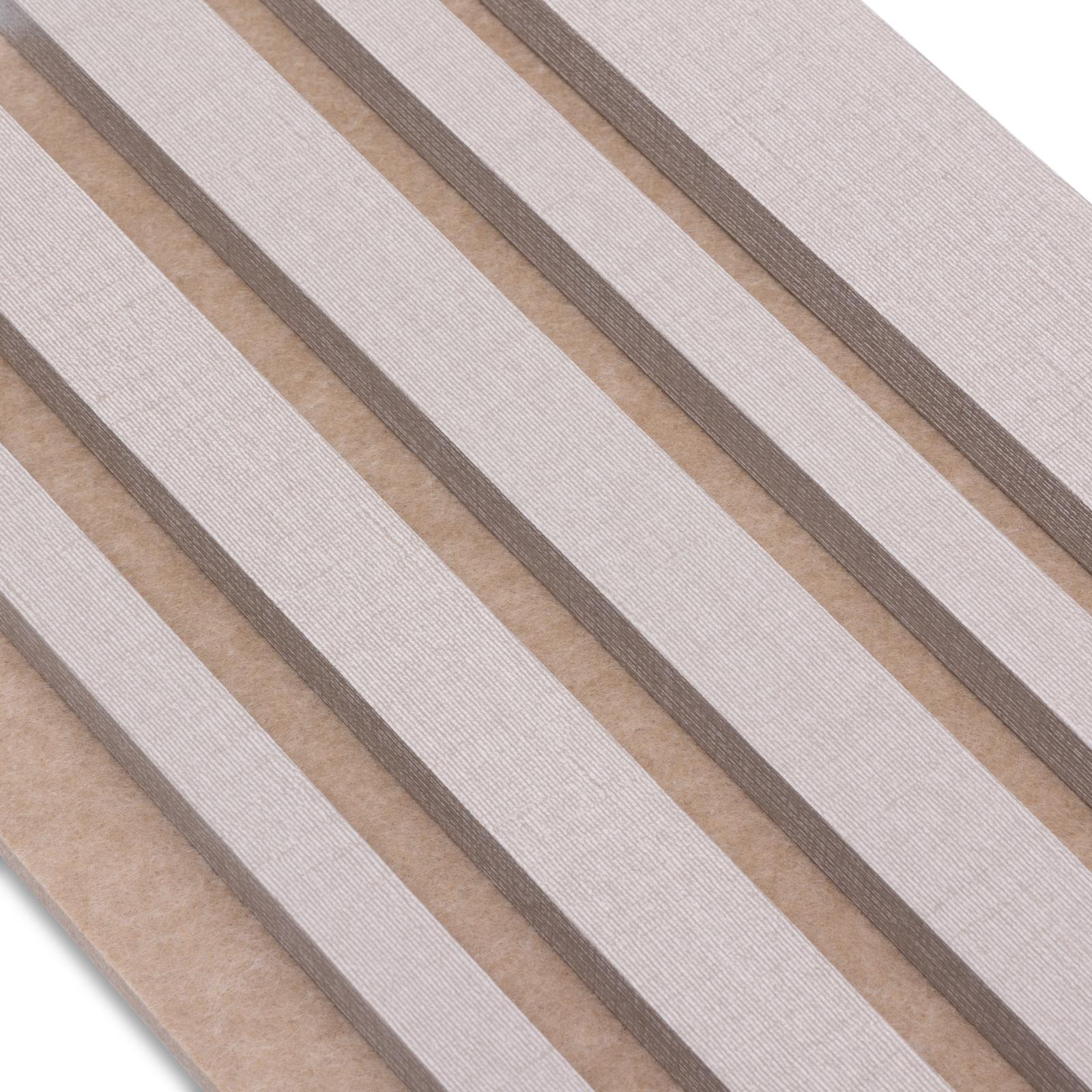 Taupe Leinen 260x60 cm