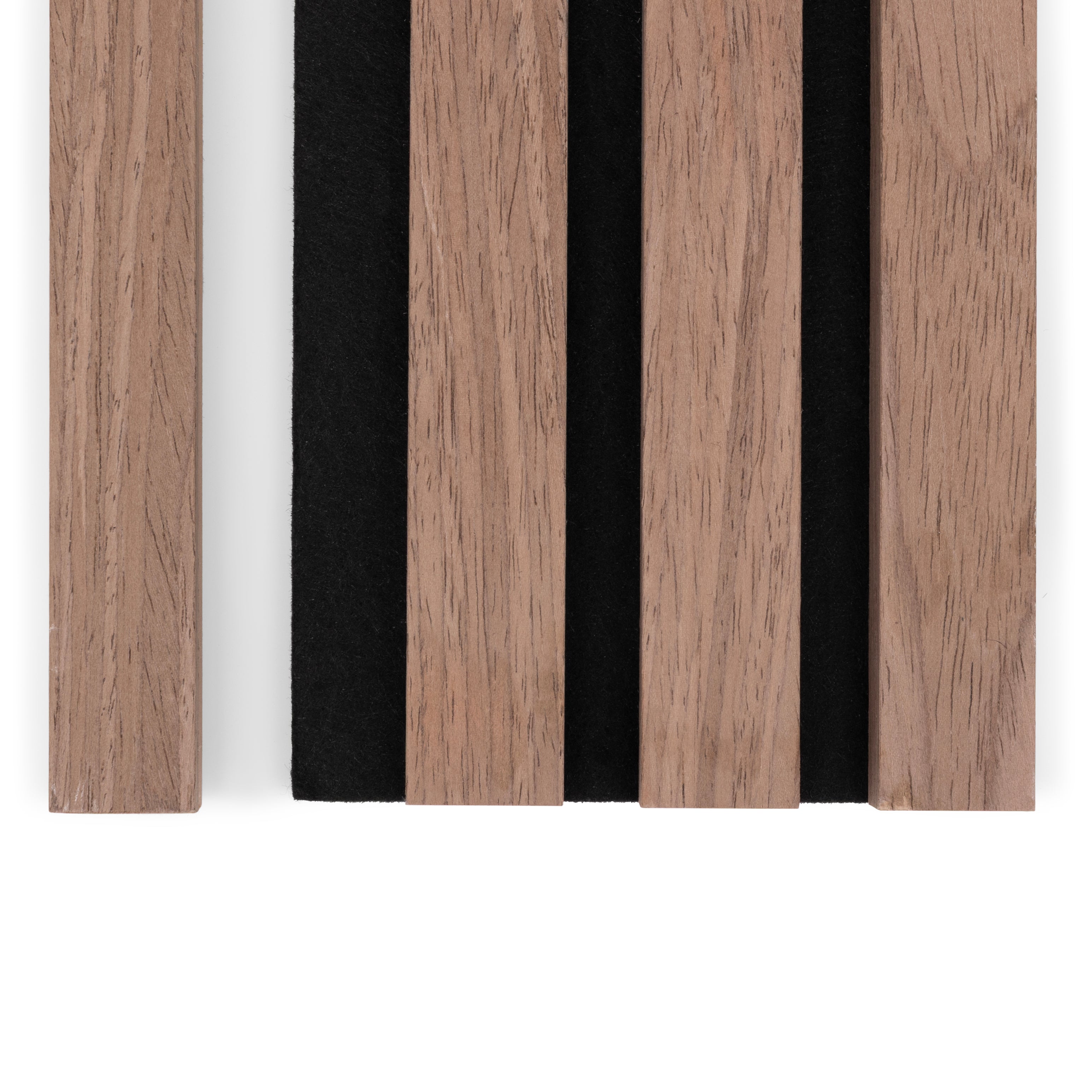 AkuPanel Latte d'extrémité en bois de noyer 260 cm