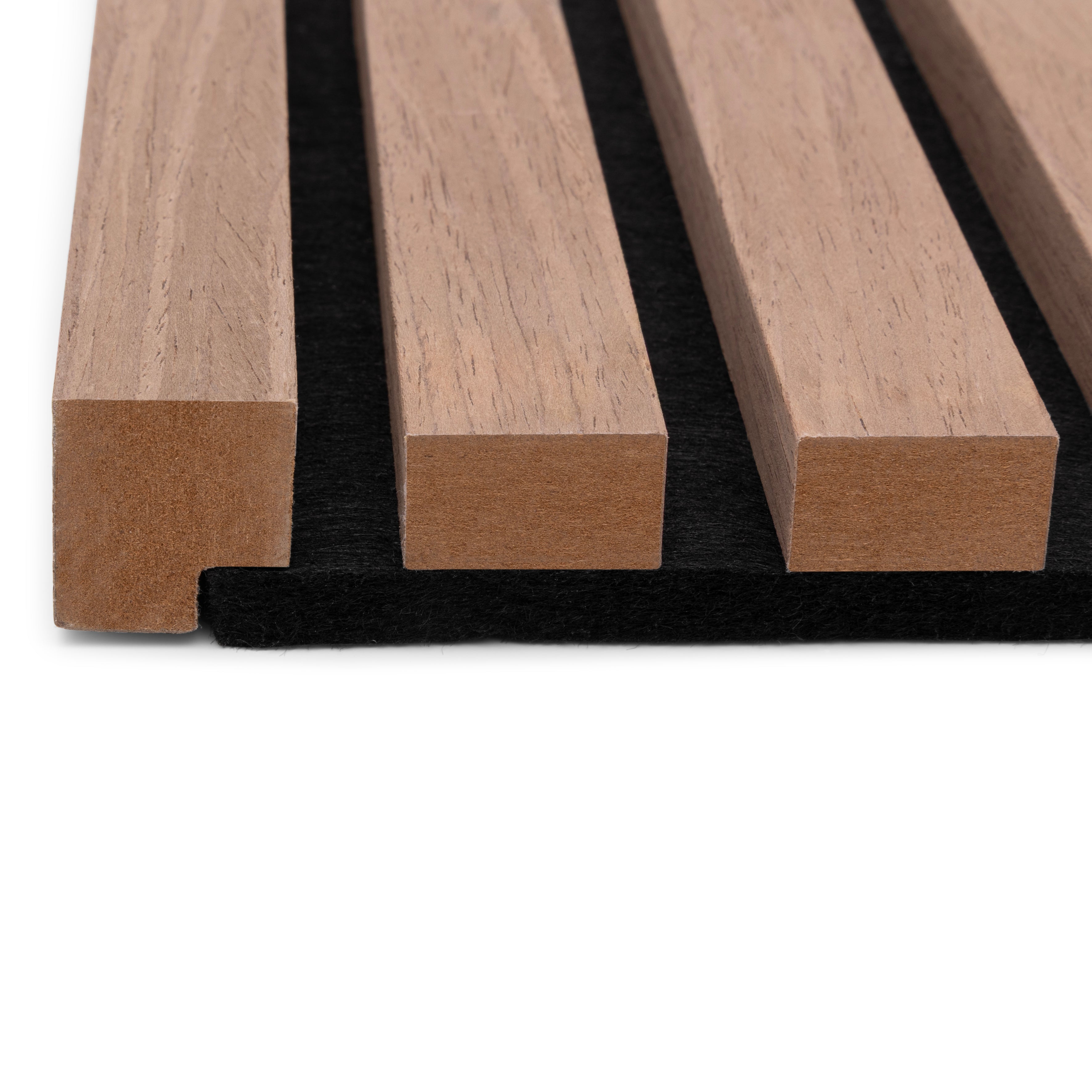 AkuPanel Latte d'extrémité en bois de noyer 260 cm