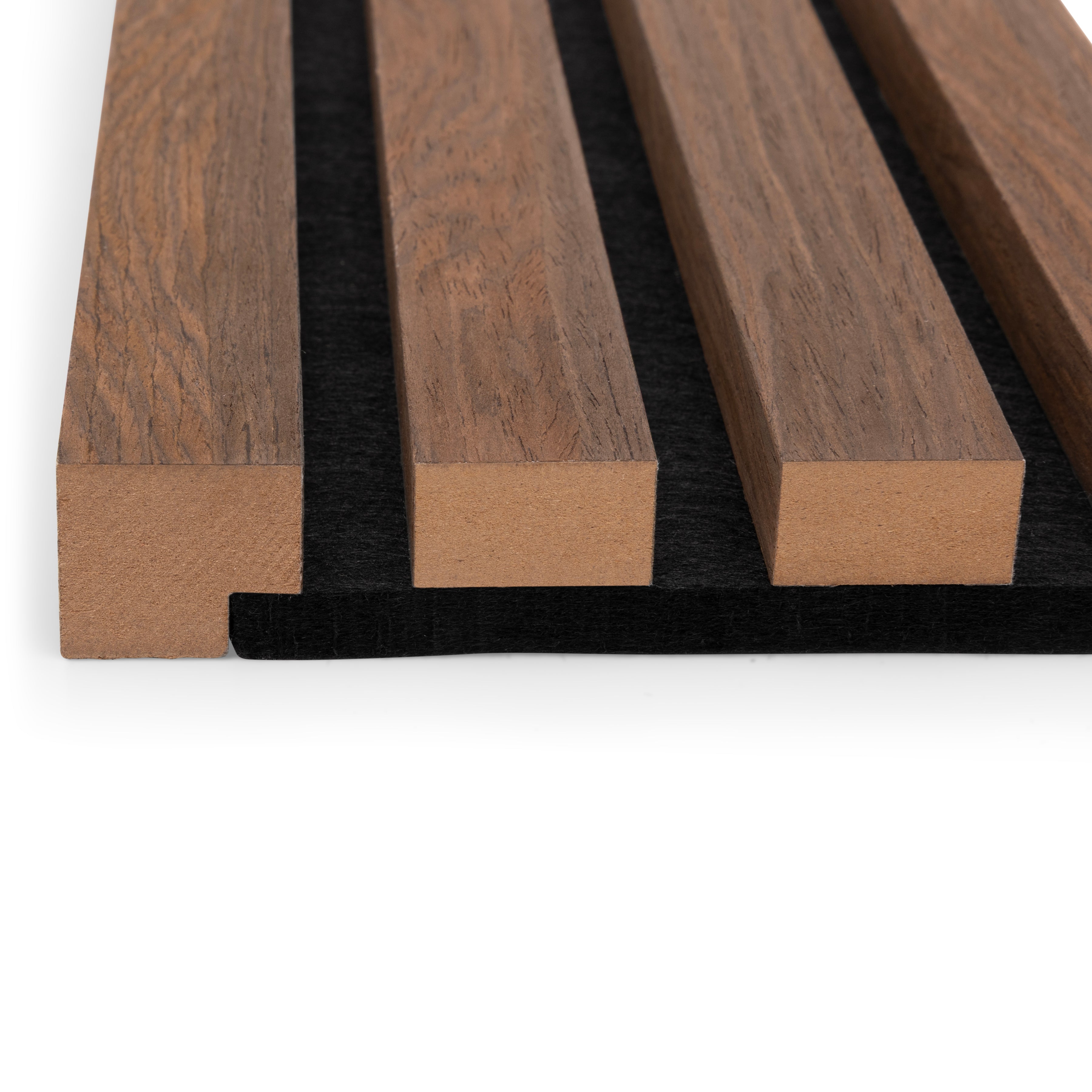 Bande d'extrémité AkuPanel en chêne fumé 300 cm