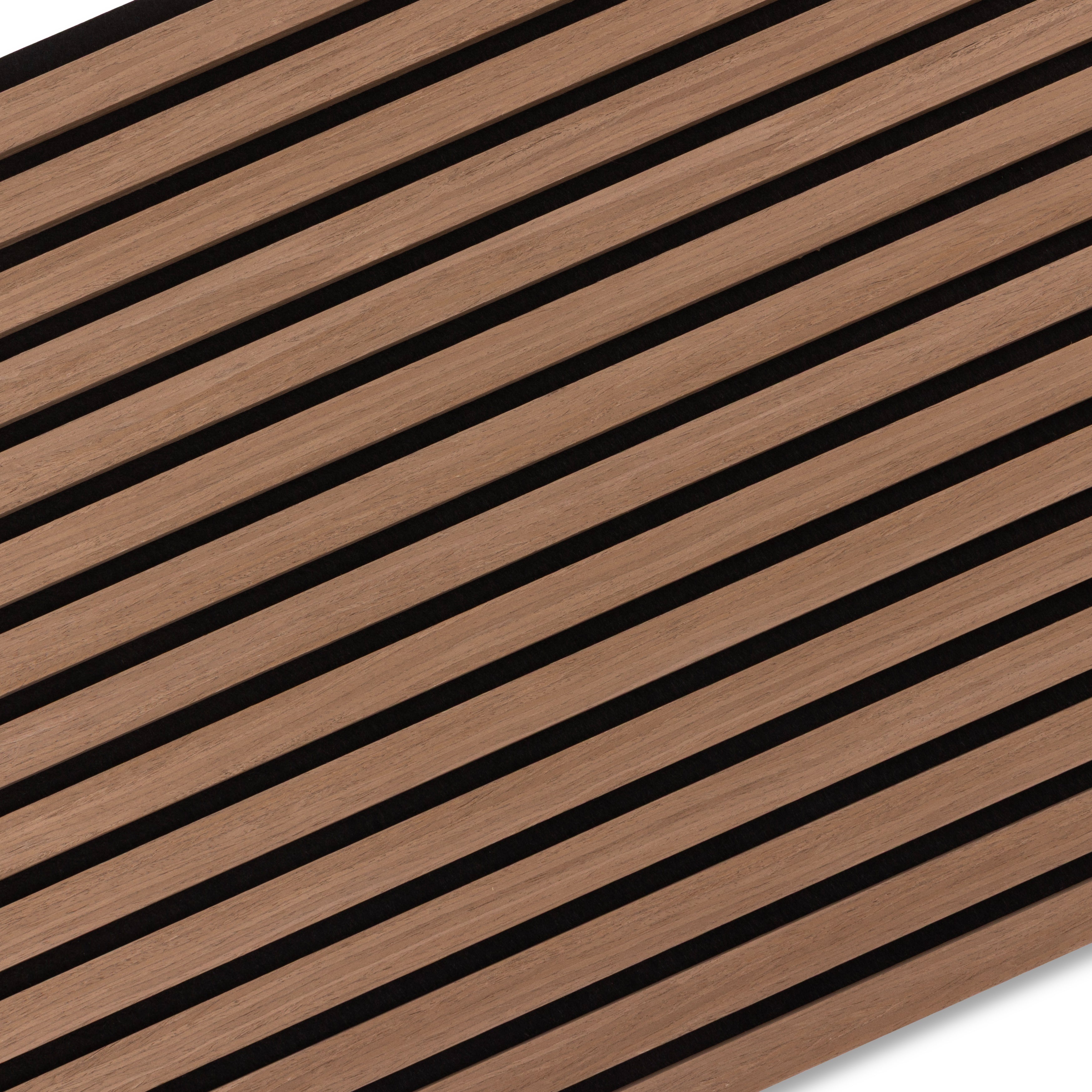Panneau mural en bois moka 260x60 cm