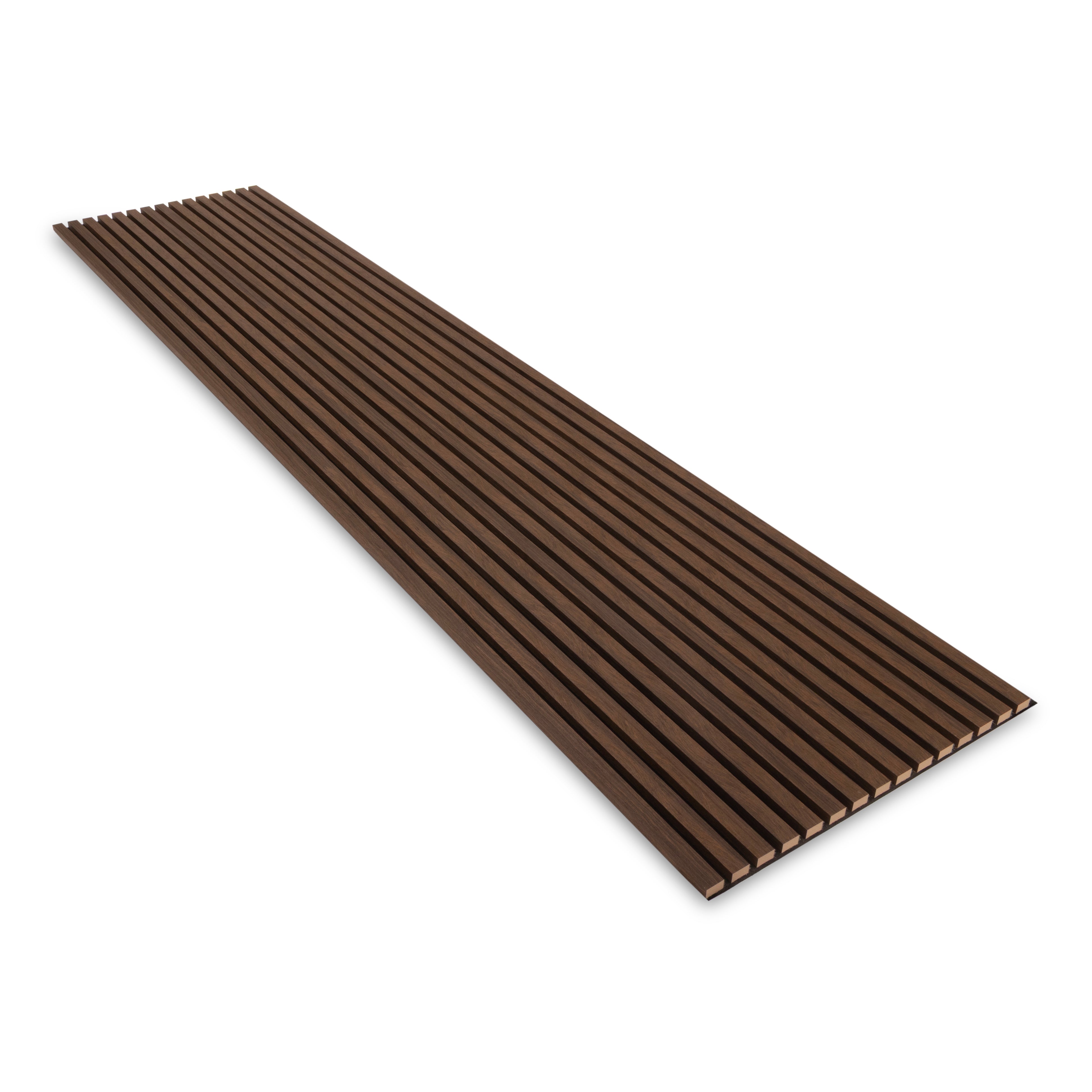 Panneau Akupanel en bois de chêne fumé 260x60 cm