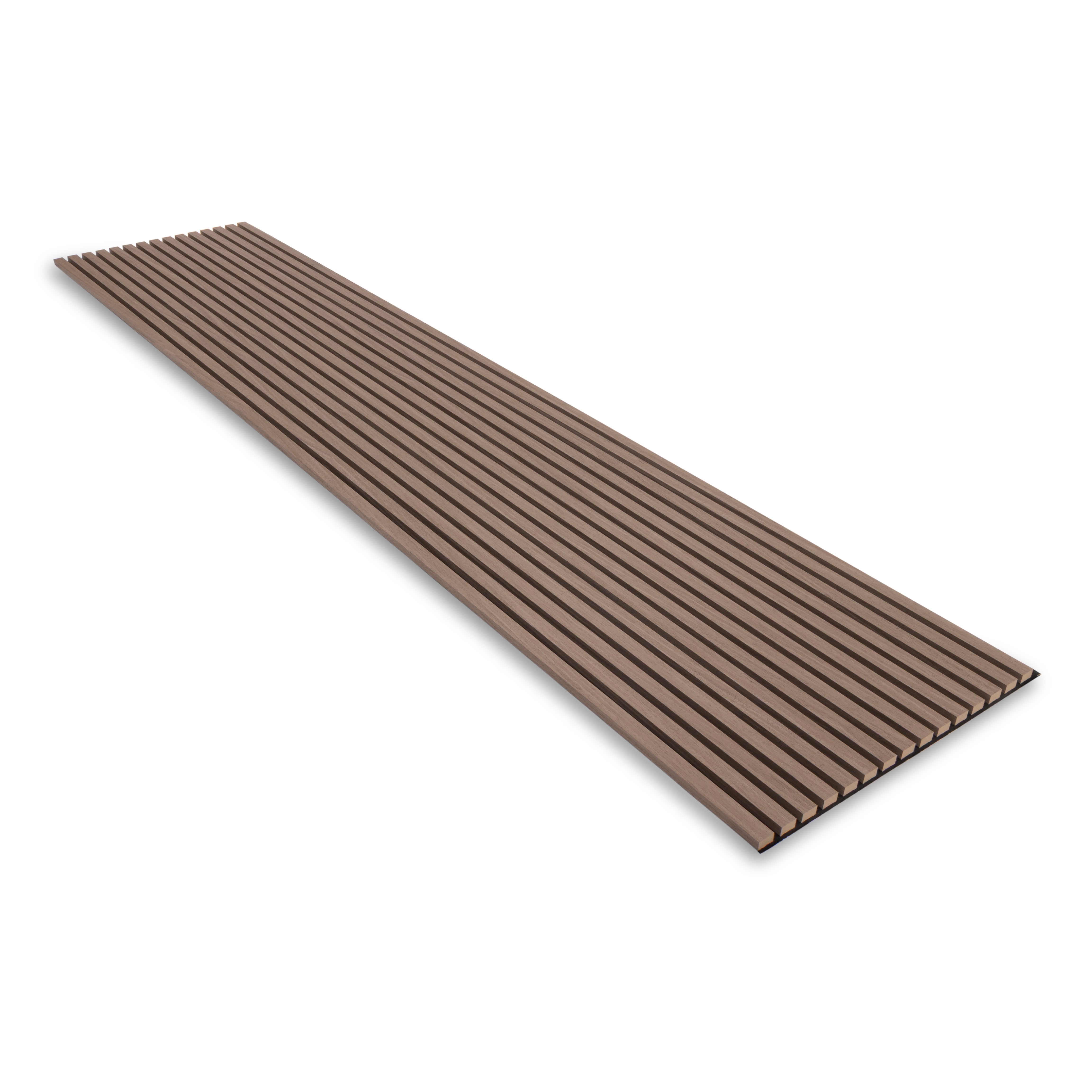 Panneau Akupanel en bois de noyer 260x60 cm