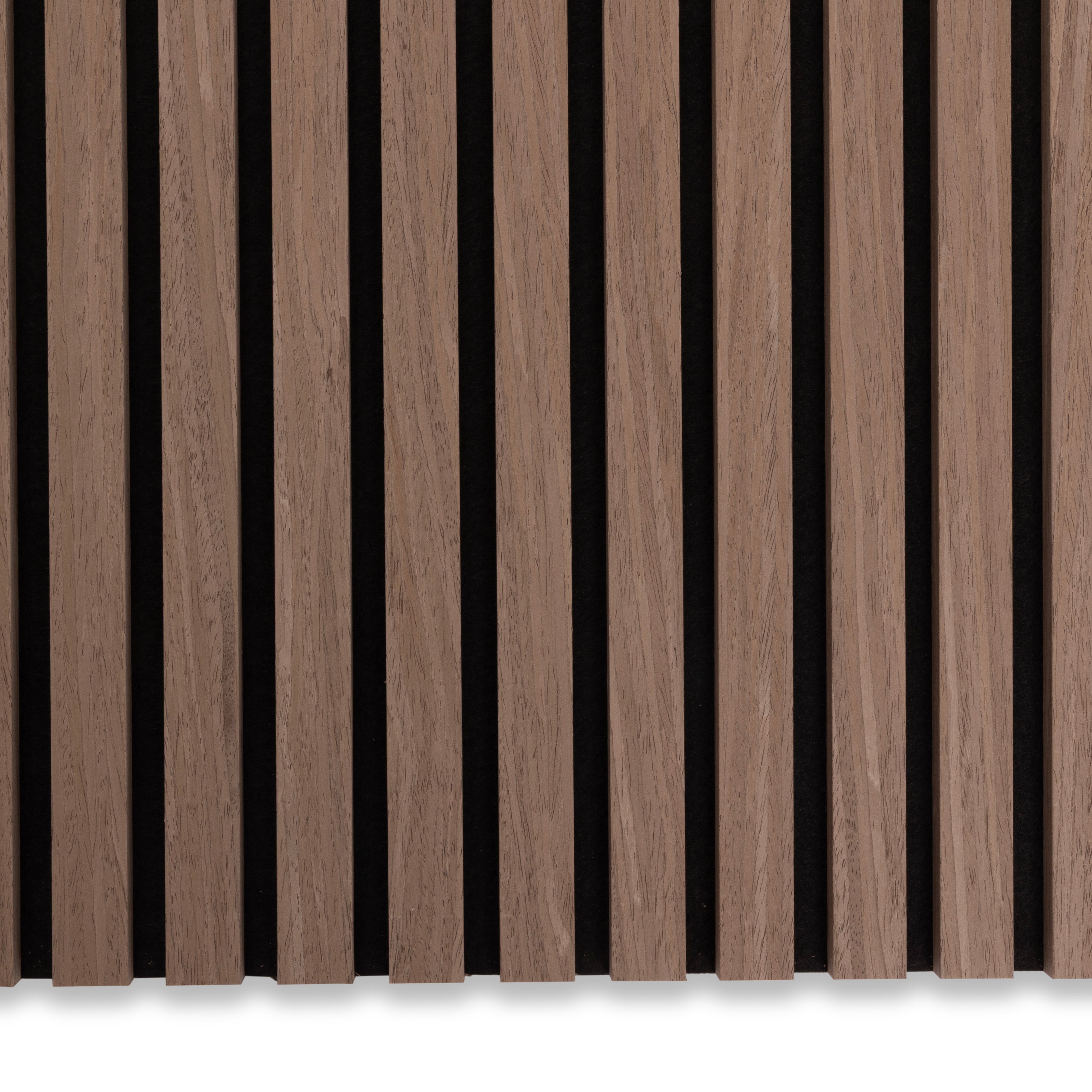 Panneau Akupanel en bois de noyer 260x60 cm
